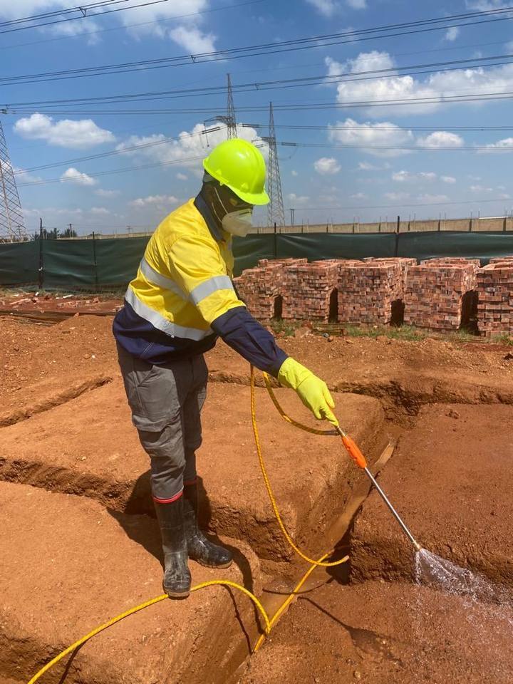 Fresh Lavation construction site treatment